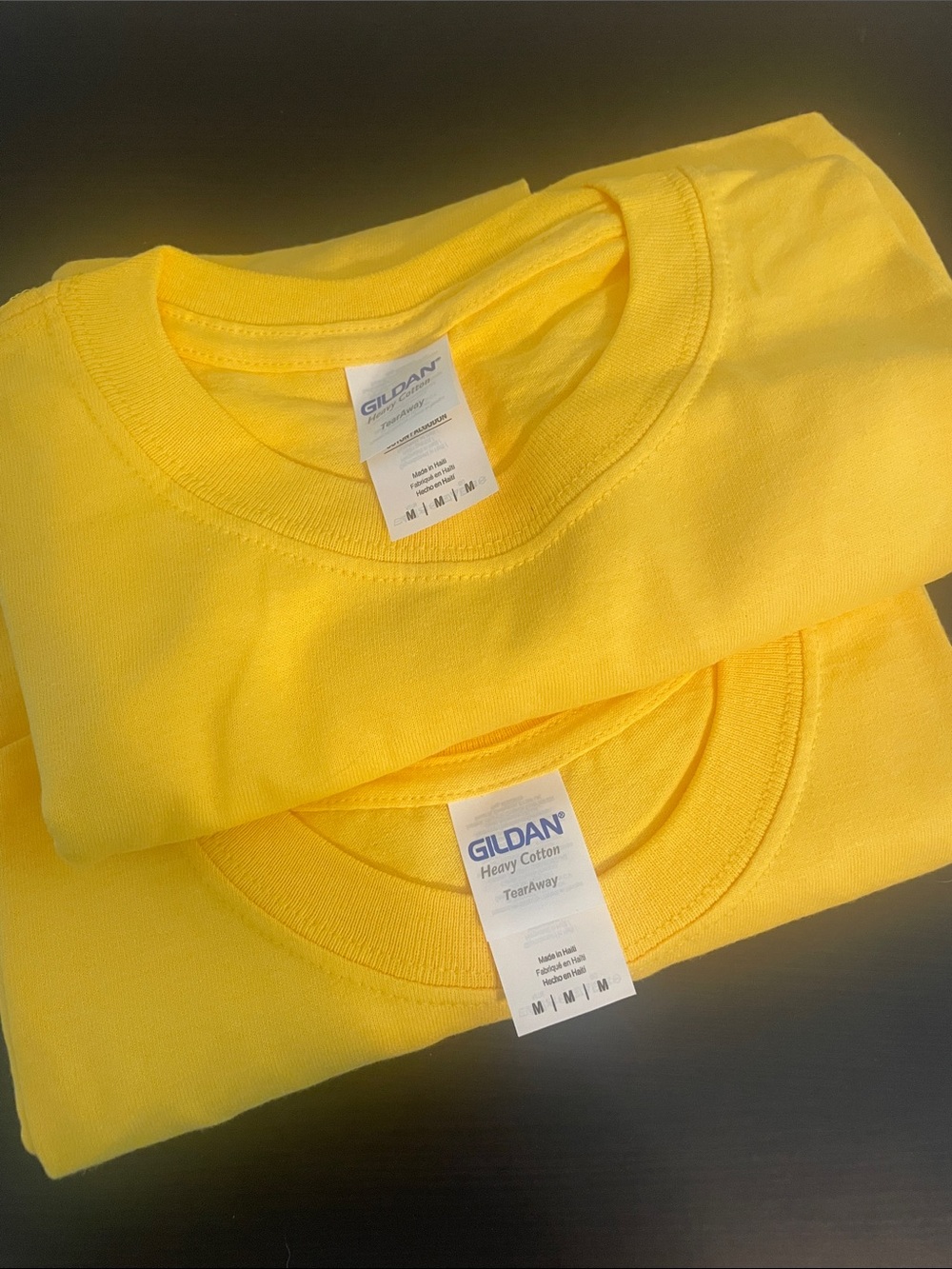 Gildan Bright Yellow Short-Sleeve Tee